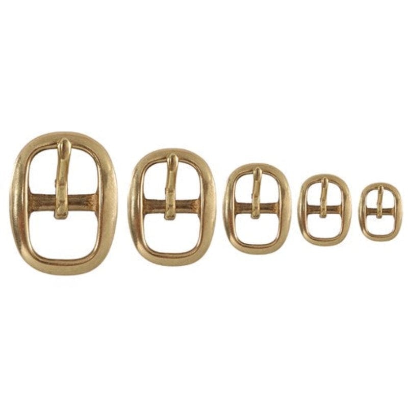 Gympie Saddleworld & Country Clothing Hardware 22mm / Brass Brass Swage Buckle Bridle