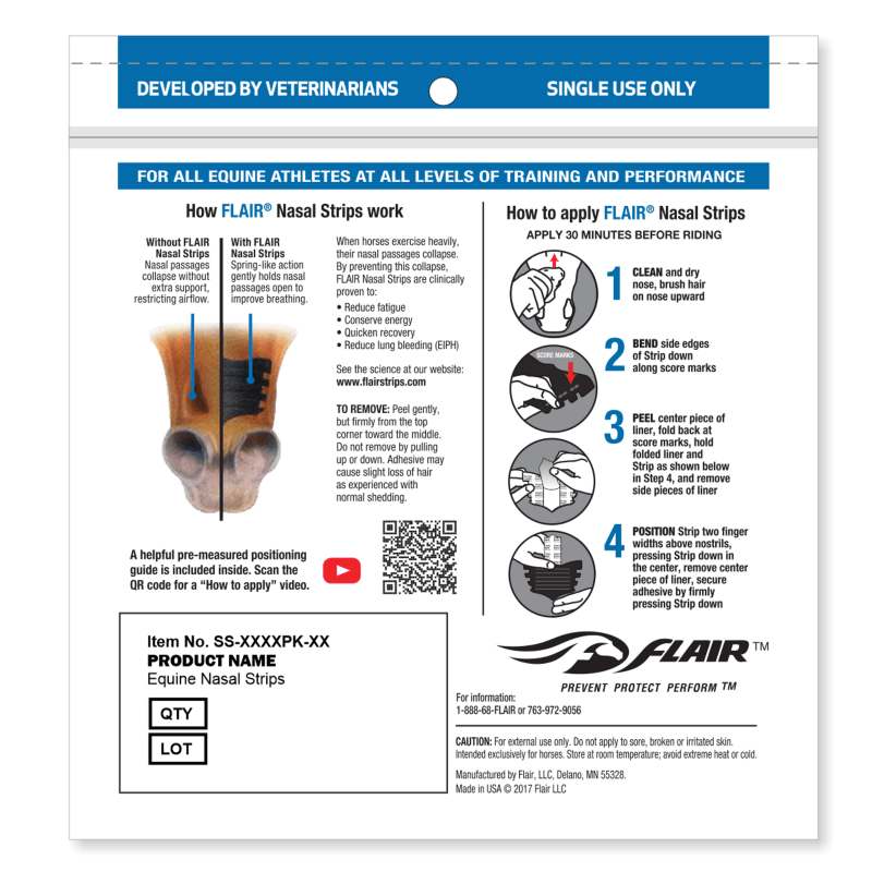 Gympie Saddleworld & Country Clothing Racing Equipment Flair Equine Nasal Strip