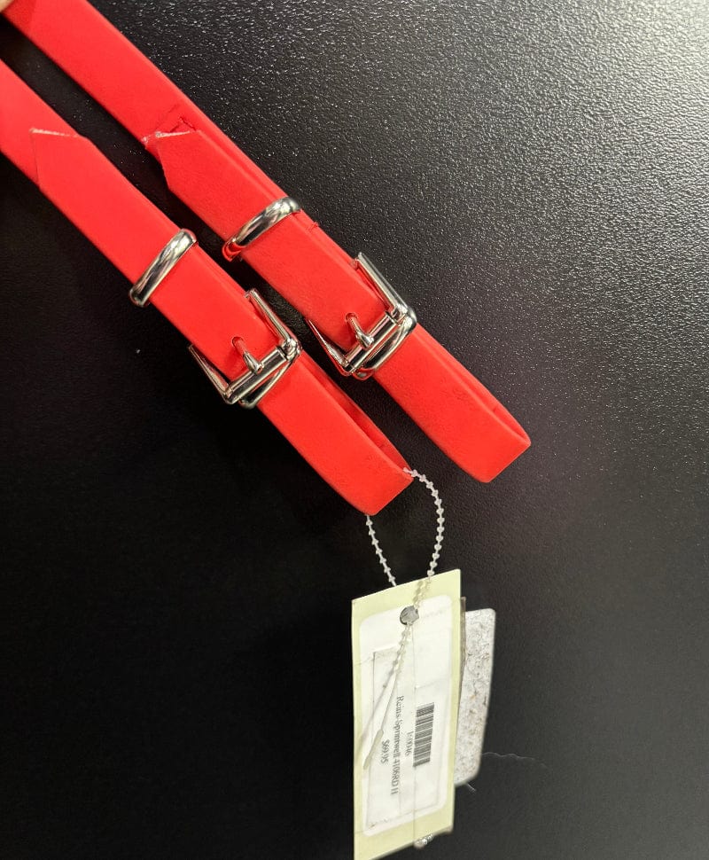 Gympie Saddleworld & Country Clothing Reins Red Sprintwell Eventing PVC Reins (4106)