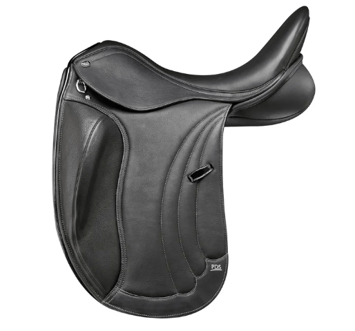Gympie Saddleworld & Country Clothing Saddles 17.5MW / Black PDS Valegro Dressage Saddle Monoflap