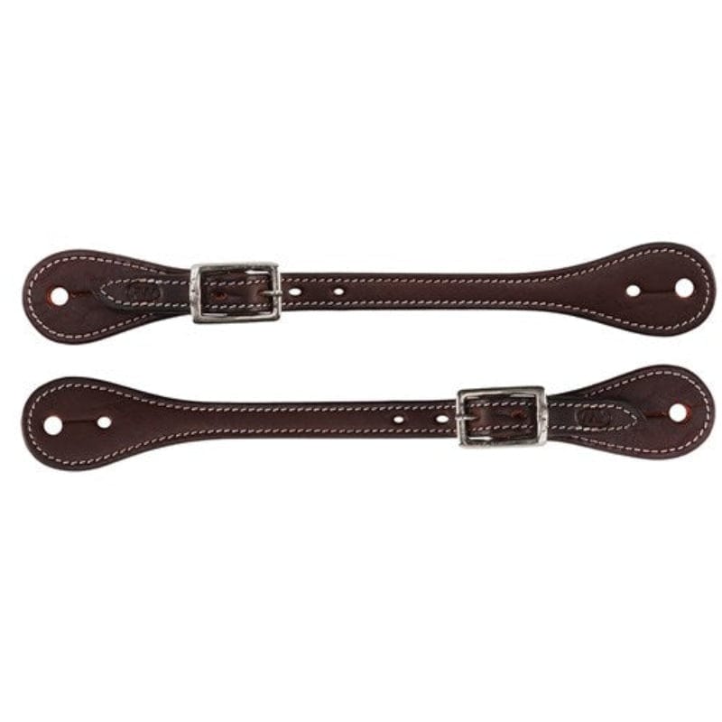 Gympie Saddleworld & Country Clothing Spur Straps Mens / Brown Western Spur Straps