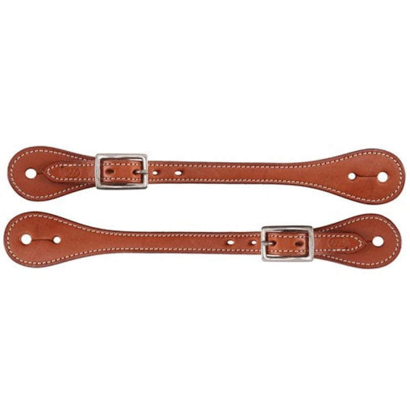 Gympie Saddleworld & Country Clothing Spur Straps Mens / Chestnut Western Spur Straps