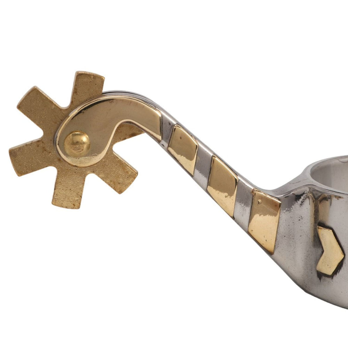 Gympie Saddleworld & Country Clothing Spurs Cutter Spurs with Navajo Brass Trim