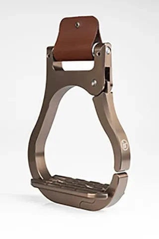 Gympie Saddleworld & Country Clothing Stirrups Brown Innova Riding Western Stirrups