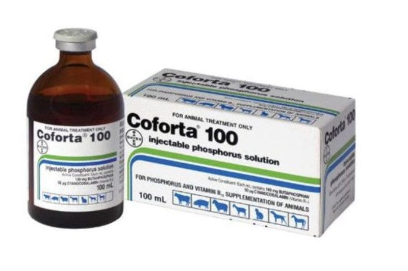 Gympie Saddleworld & Country Clothing Vet & Feed 100ml Bayer Coforta 10% Injection