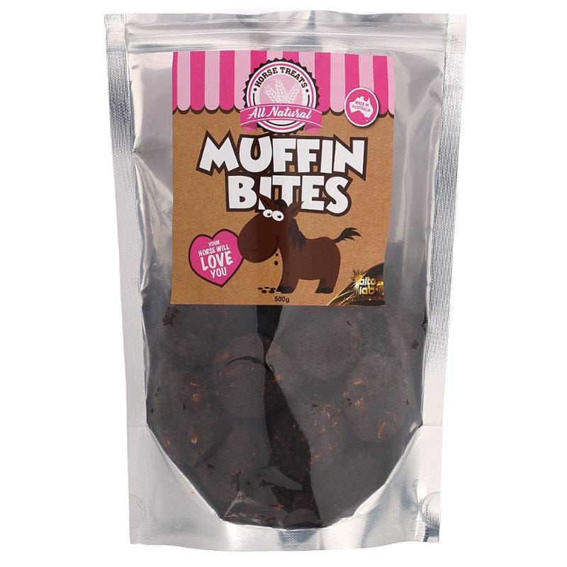Gympie Saddleworld & Country Clothing Vet - Feed 500g Muffin Bits Horse Treats