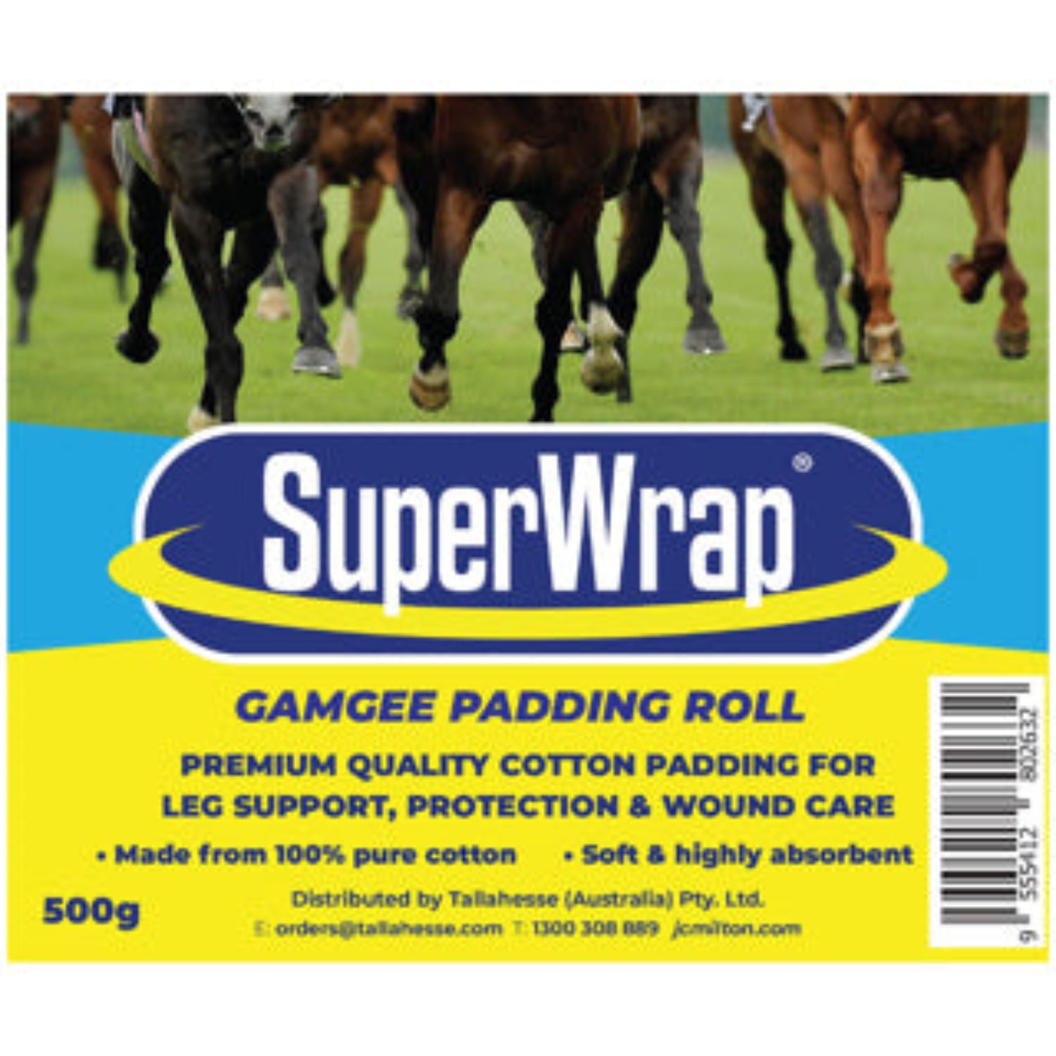 Gympie Saddleworld & Country Clothing Vet - Feed 500g Super Absorbent Gamgee Padding