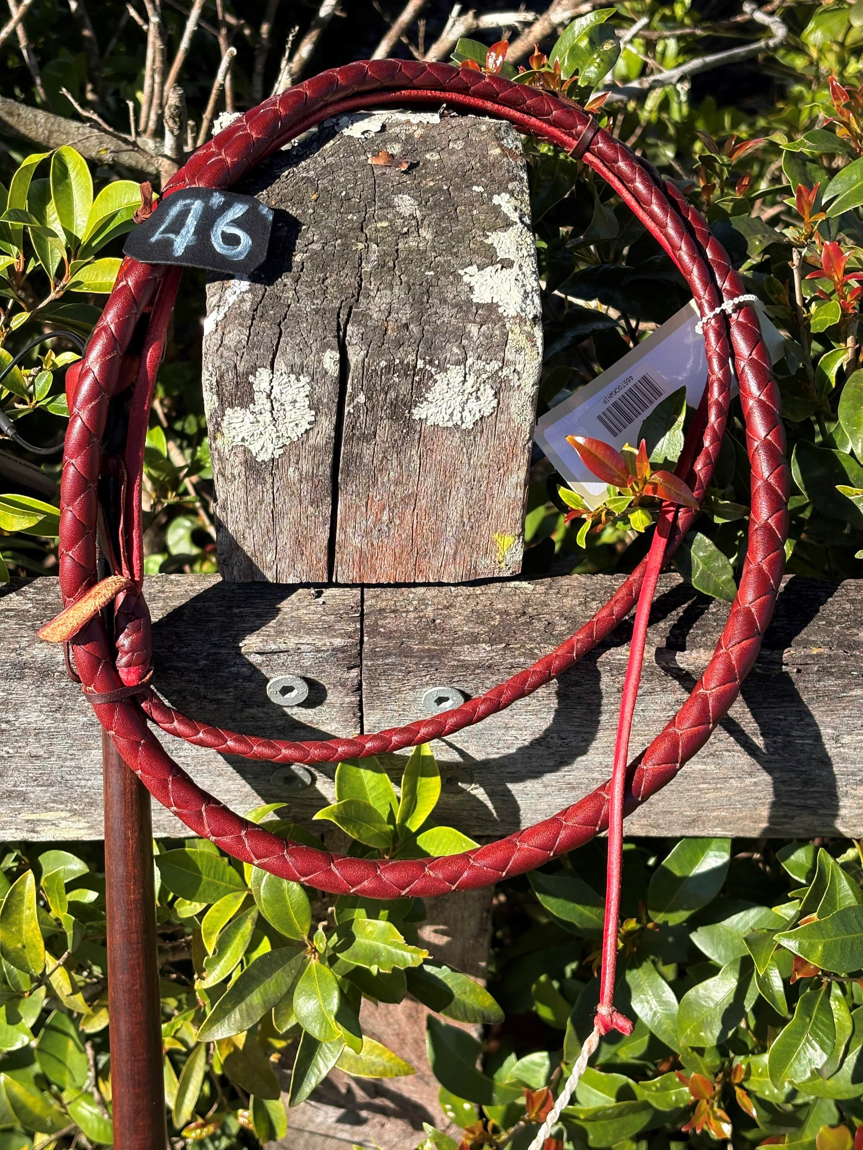Gympie Saddleworld & Country Clothing Whips 4ft Handmade Stock Whip