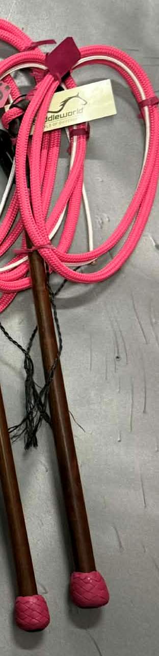 Gympie Saddleworld & Country Clothing Whips 5ft6 / Pink Handmade Stock Whip Synthetic