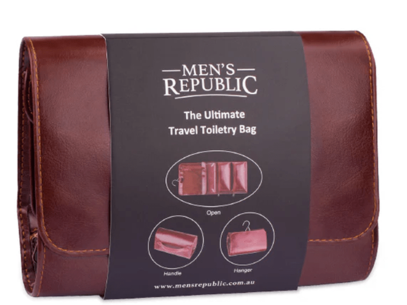 Gympie Saddleworld Gifts & Homewares Travel Toiletry Bag with Hanger