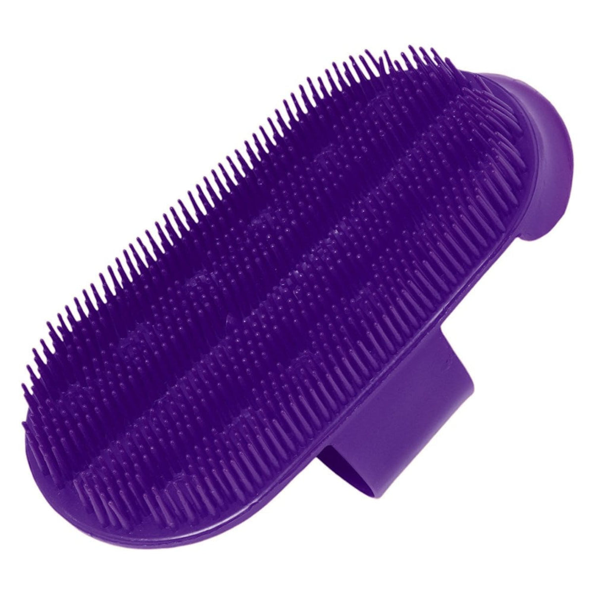 Gympie Saddleworld Grooming Purple Plastic Curry Comb