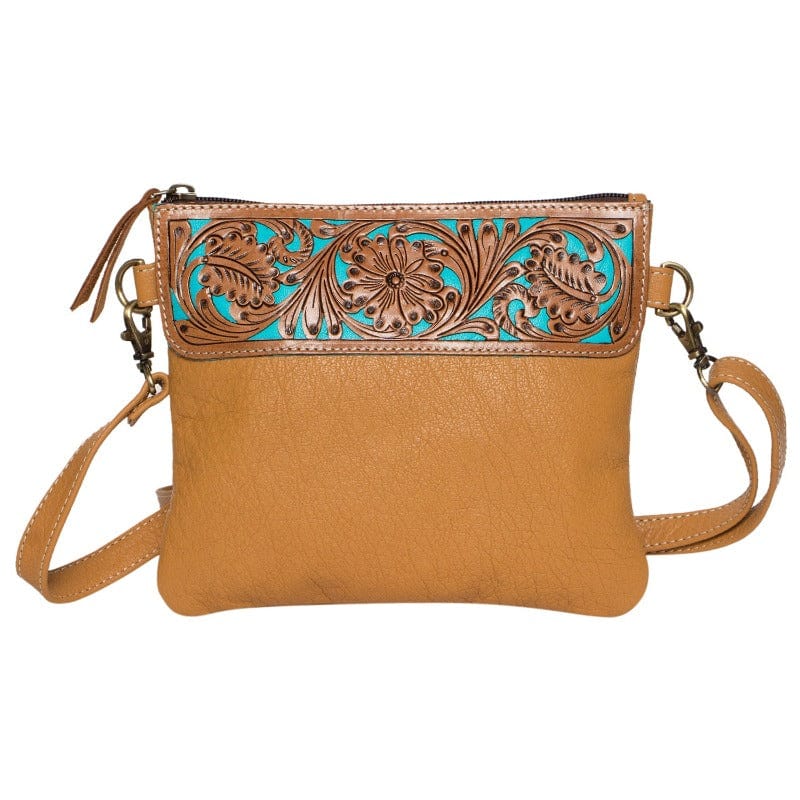 Tooled Leather Handbag Gympie Saddleworld & Country Clothing