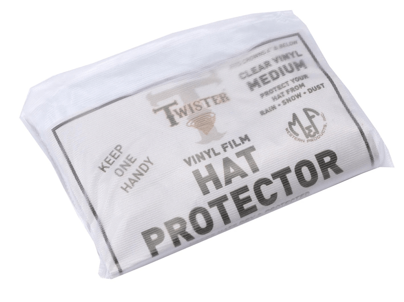 Gympie Saddleworld Hat Accessories Western Hat Cover Plastic (HAT7000)