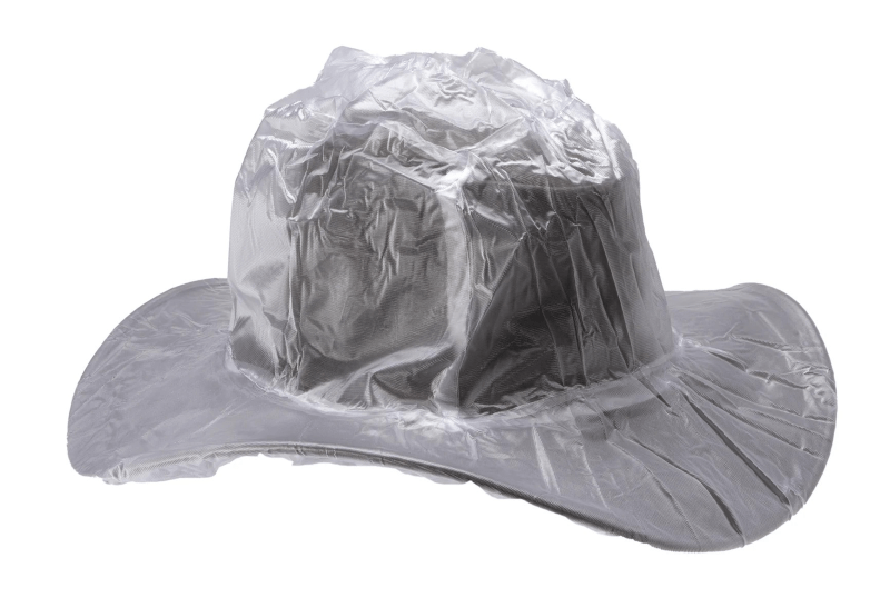 Gympie Saddleworld Hat Accessories Western Hat Cover Plastic (HAT7000)