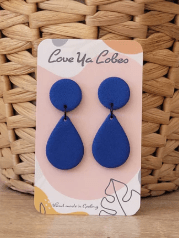 Gympie Saddleworld Jewellery Cornflower Earrings Peta Dangles