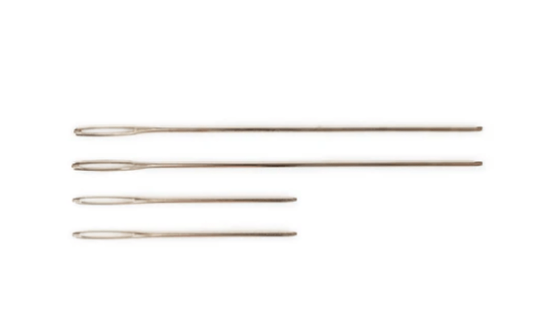 Hairy Pony Grooming Extra Long Hairy Pony Plaiting Needles Stainless Steel