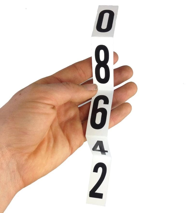 Hamag Bridle Accessories Hamag 4 Digit Spare Bridle Number Inserts