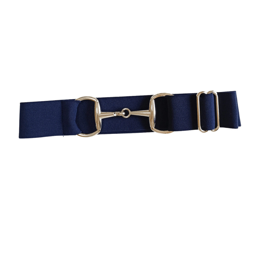 Hampton and Harlow Equestrian Womens Belts Navy Hampton & Harlow Equestrian Snaffle Belt
