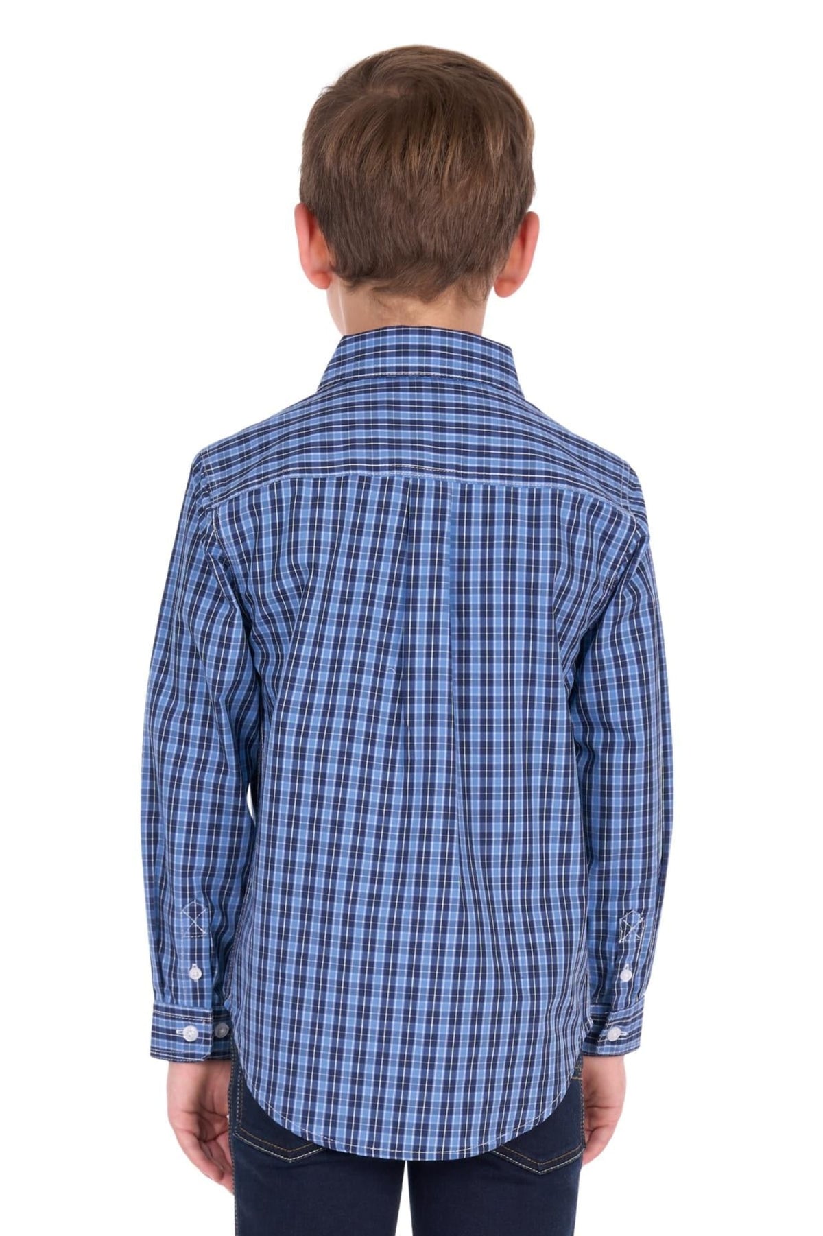 Hard Slog Kids Shirts Hard Slog Shirt Boys Wyatt Half Button