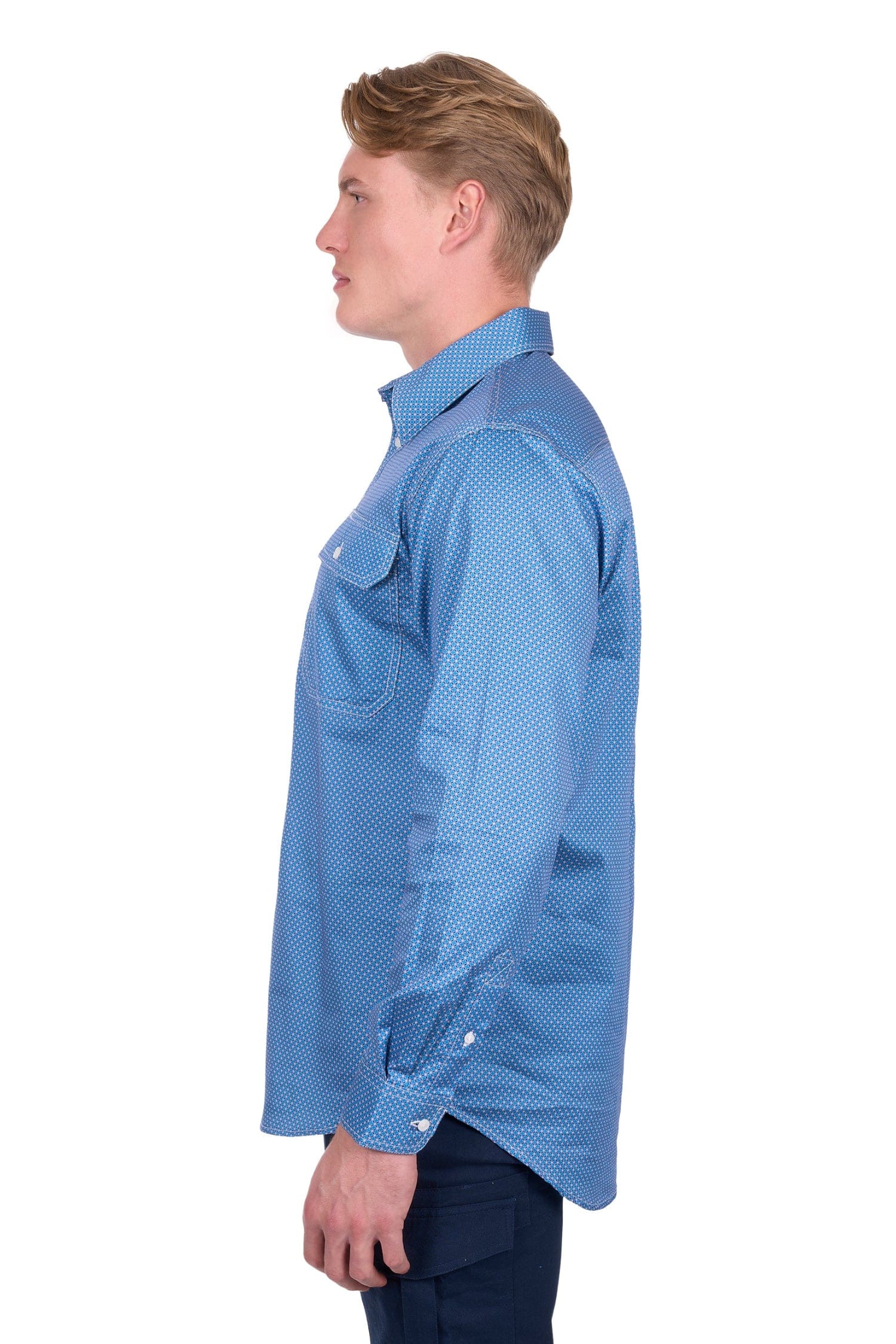 Hard Slog Mens Shirts Hard Slog Shirt Mens Holden Half Button