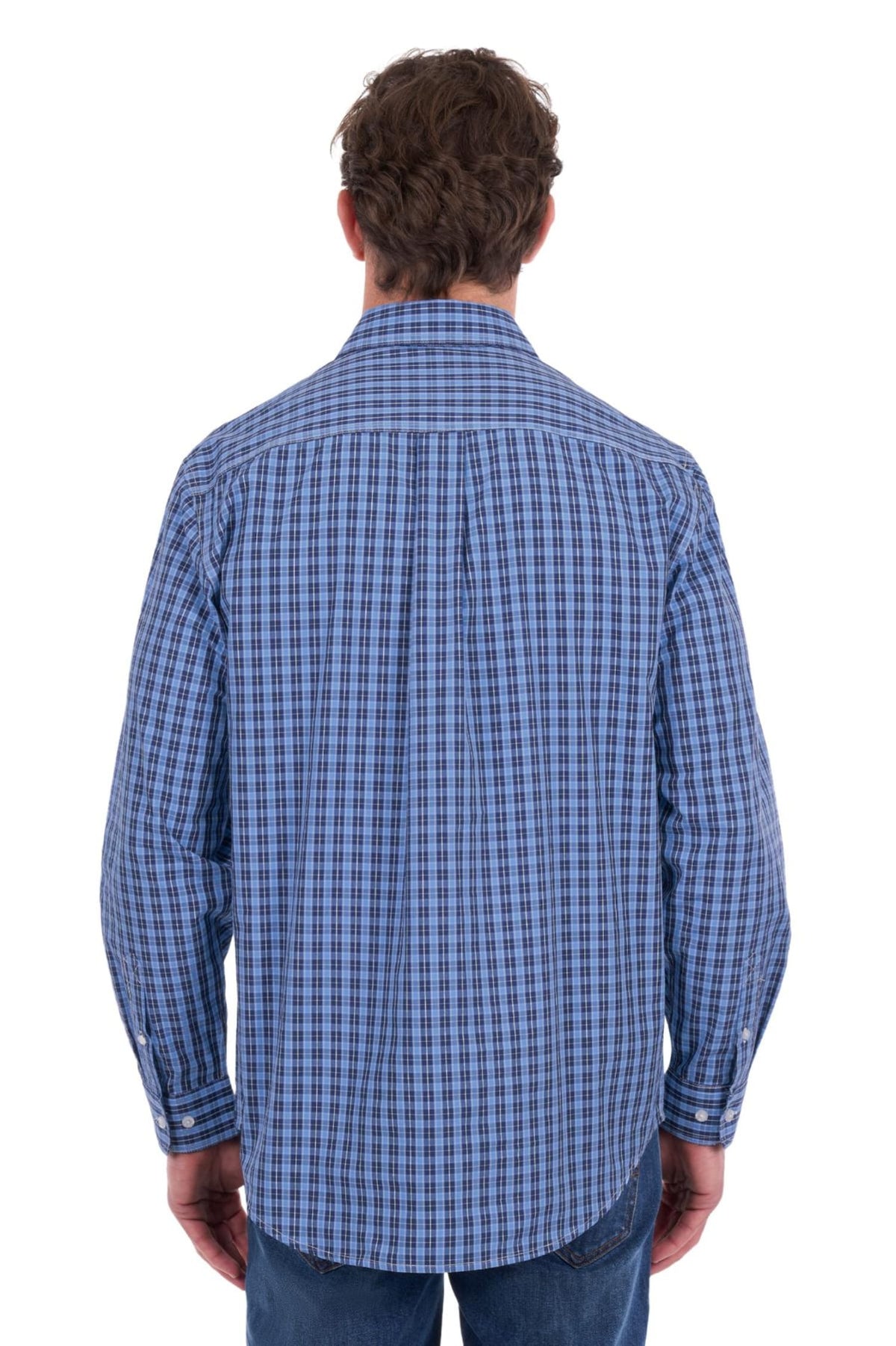 Hard Slog Mens Shirts Hard Slog Shirt Mens Wyatt Half Button