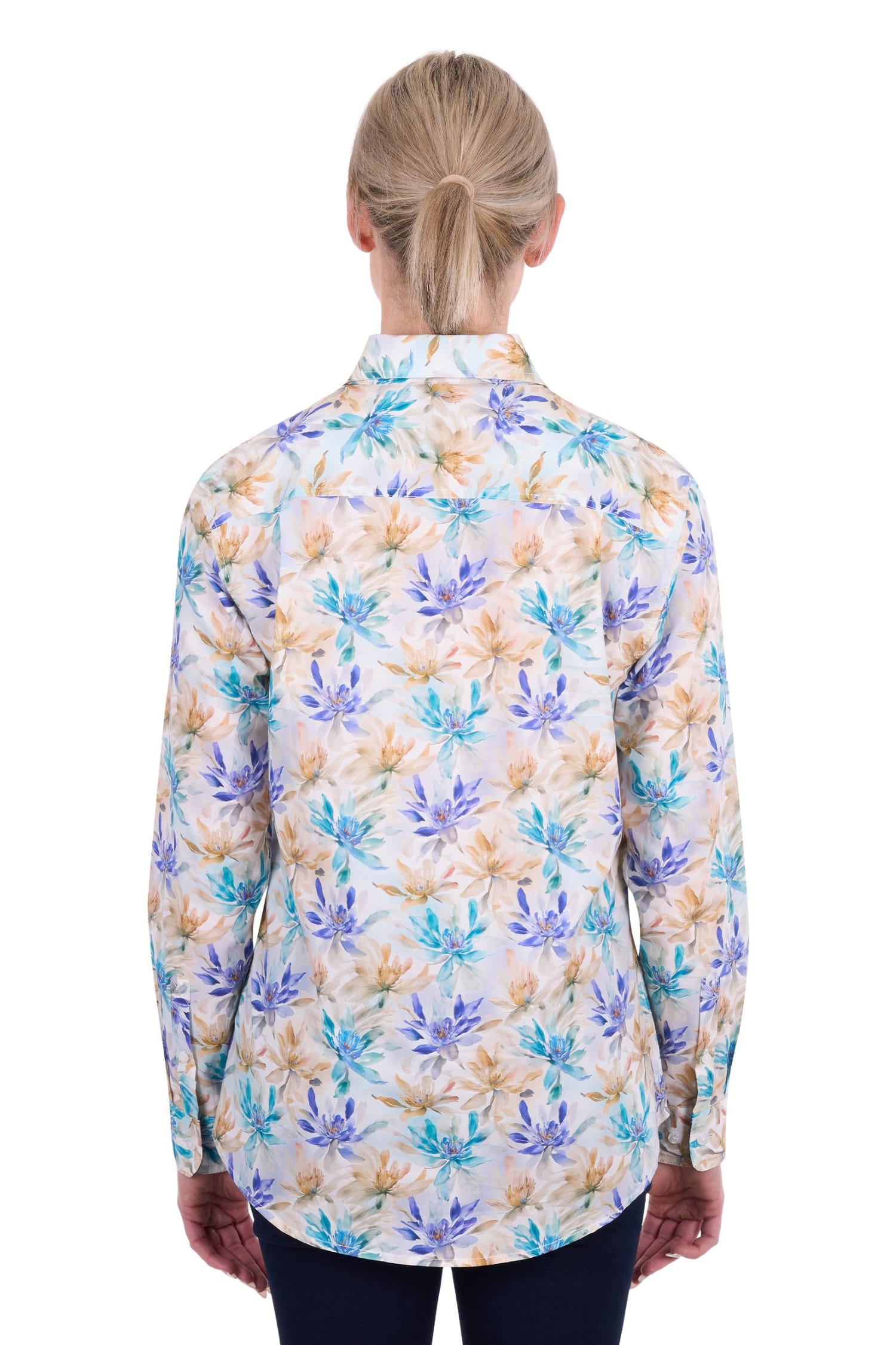 Hard Slog Womens Shirts Hard Slog Shirt Womens Meadow Half Button