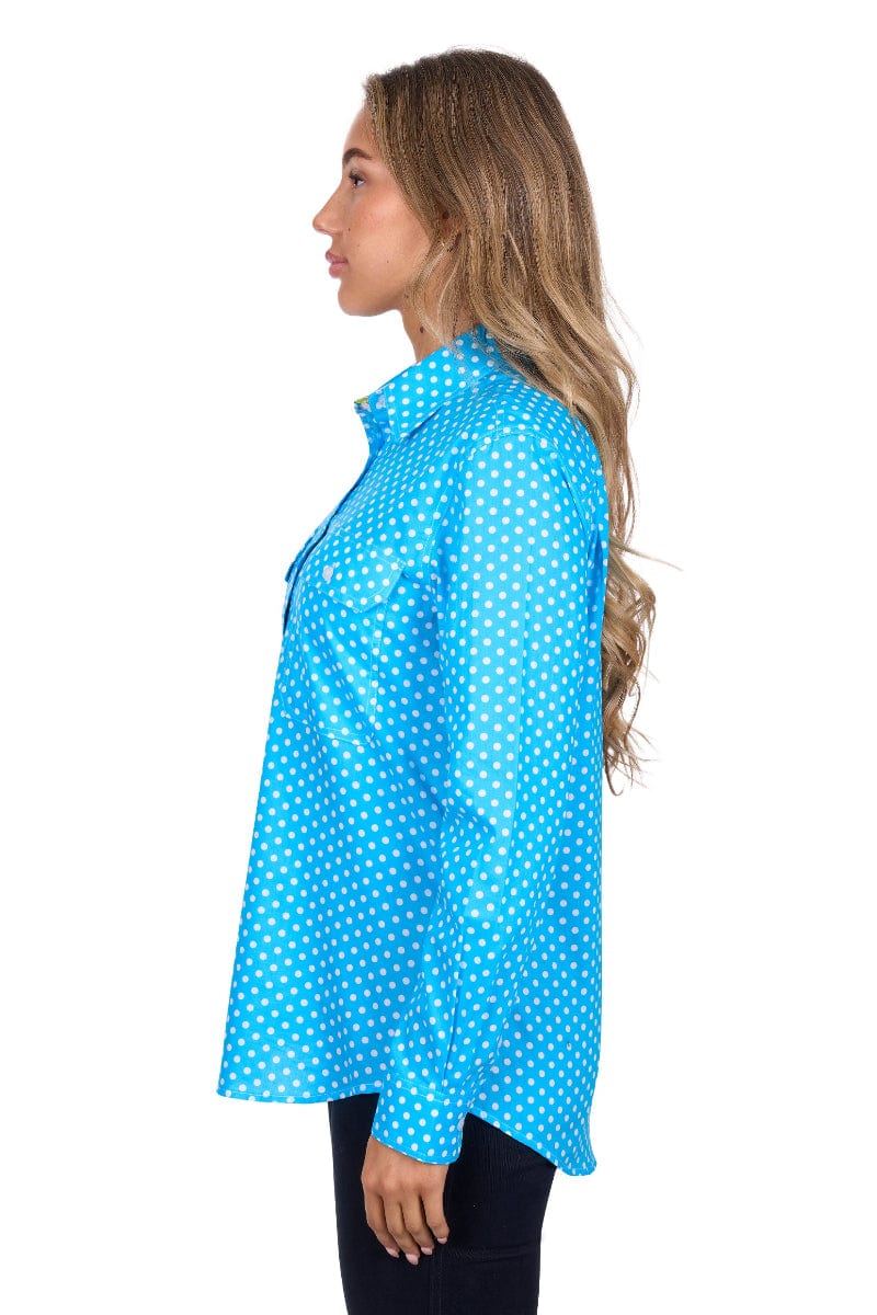Hard Slog Womens Shirts Hard Slog Shirt Womens Sia 1/2 Button