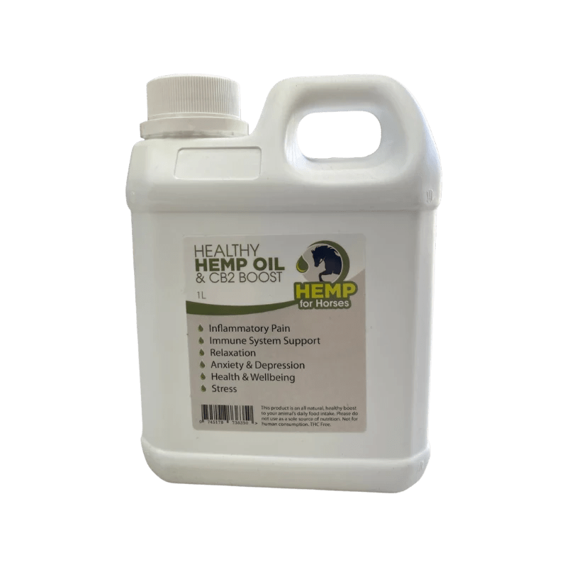 Hemp for Horses Vet & Feed 1L Hemp for Horses Hemp and CB2 Boost Oil