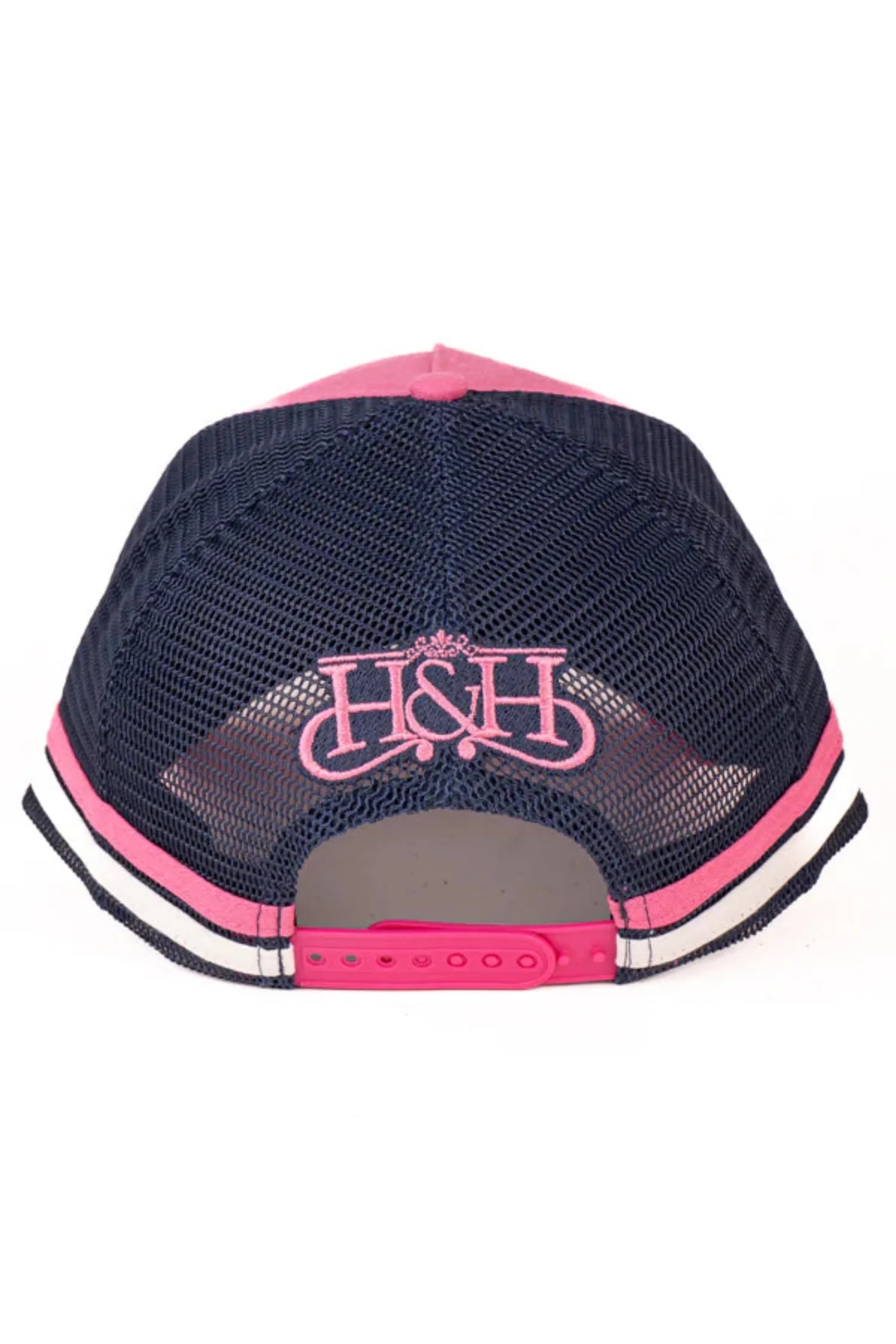 Hitchley and Harrow Caps Pink/Navy Hitchley & Harrow Cap Trucker Varsity
