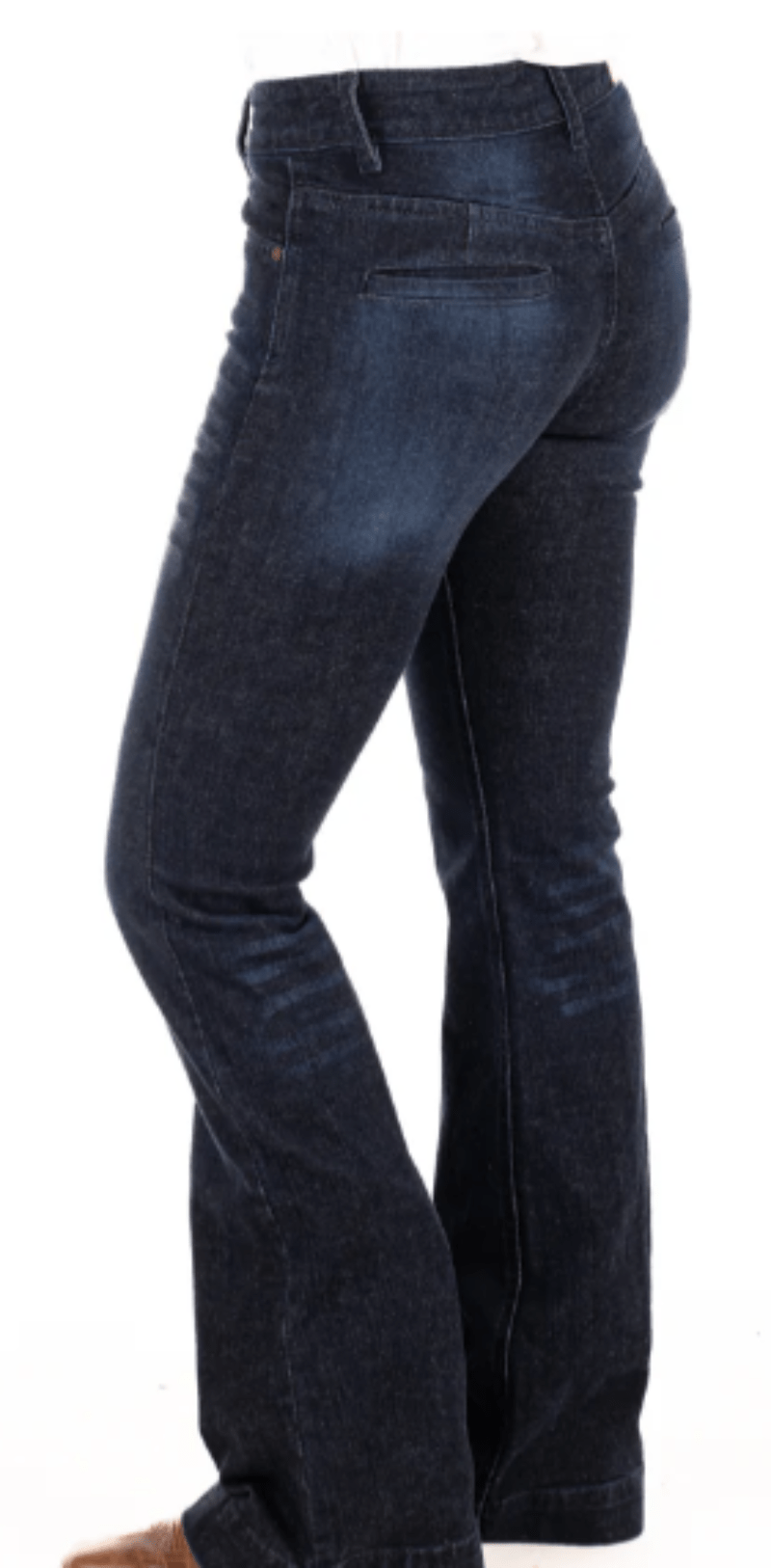 Hitchley and Harrow Womens Jeans 24x32 Hitchley & Harrow Trousers Womens Texan Dark Stitch