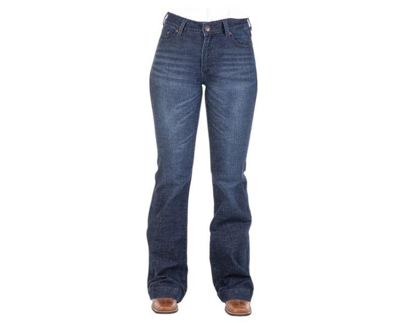 Hitchley and Harrow Womens Jeans 29x33 Hitchley and Harrow Womens Baton Rouge Navy Stitch Trousers
