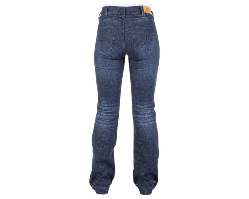 Hitchley and Harrow Womens Jeans 29x33 Hitchley and Harrow Womens Baton Rouge Navy Stitch Trousers