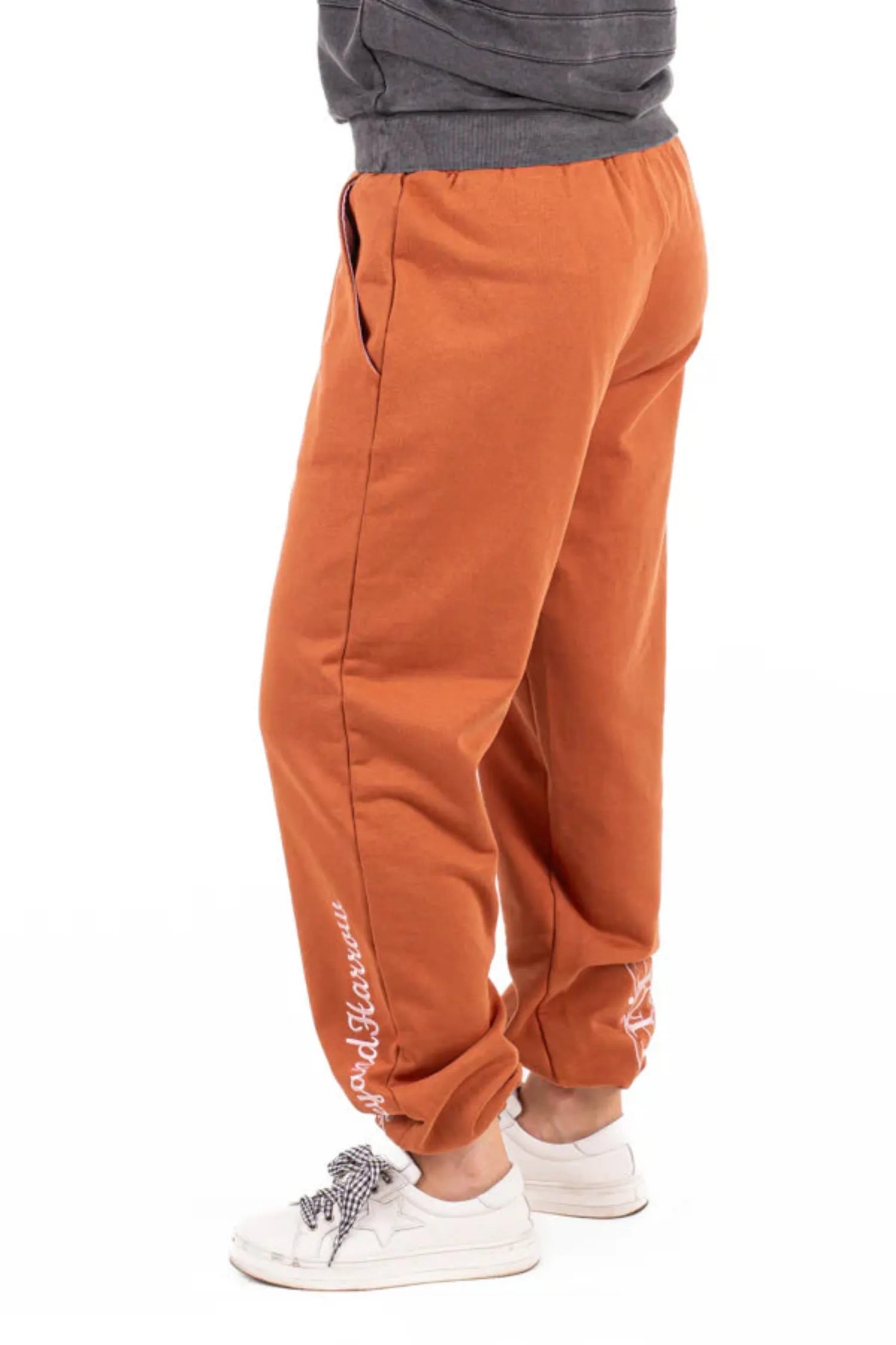 Hitchley and Harrow Womens Jeans 2XS / Rust/Baby Pink Hitchley & Harrow Track Pants Womens Winter Collection