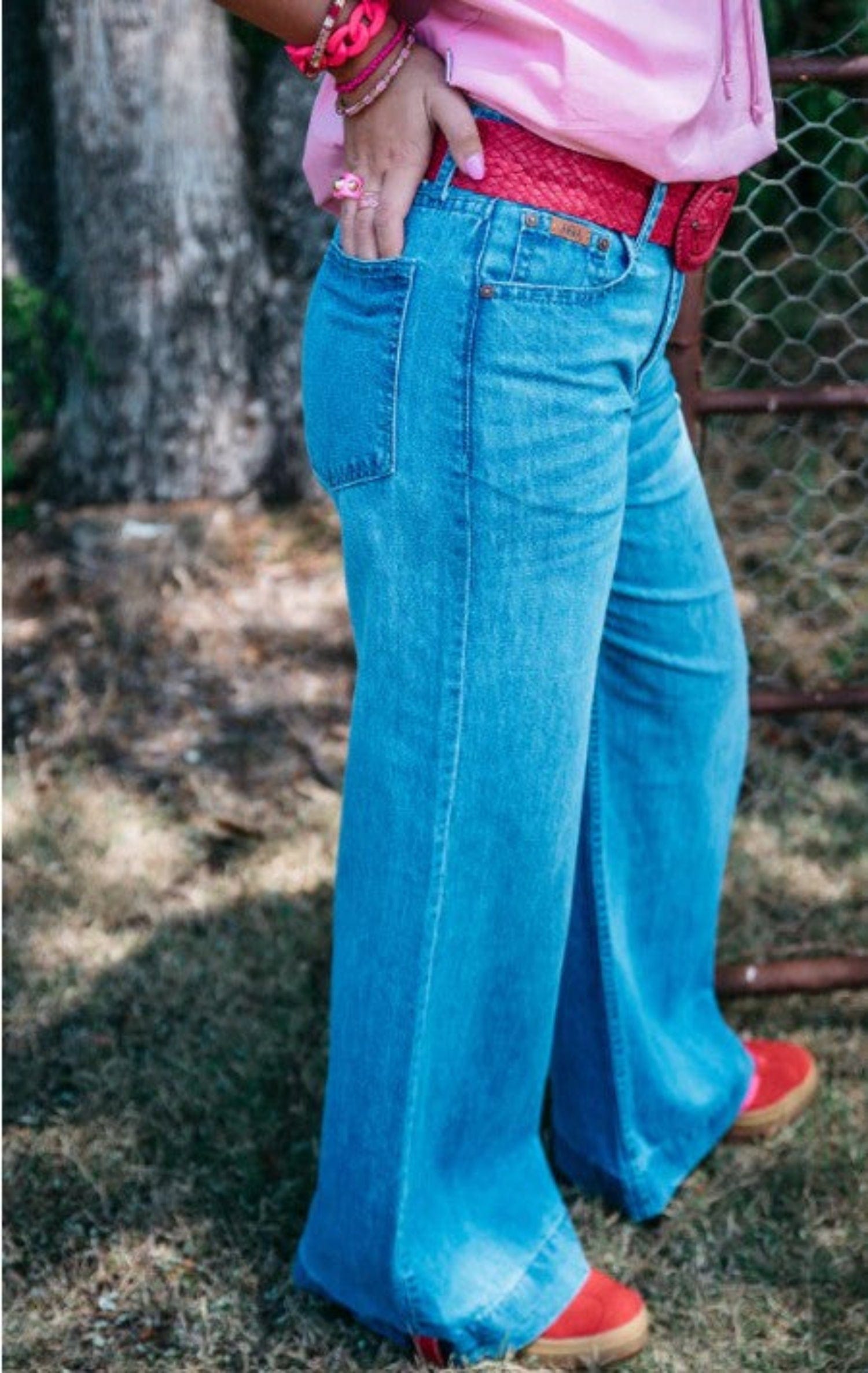 Hitchley and Harrow Womens Jeans Hitchley & Harrow Jeans Womens Weatherford Wide Leg