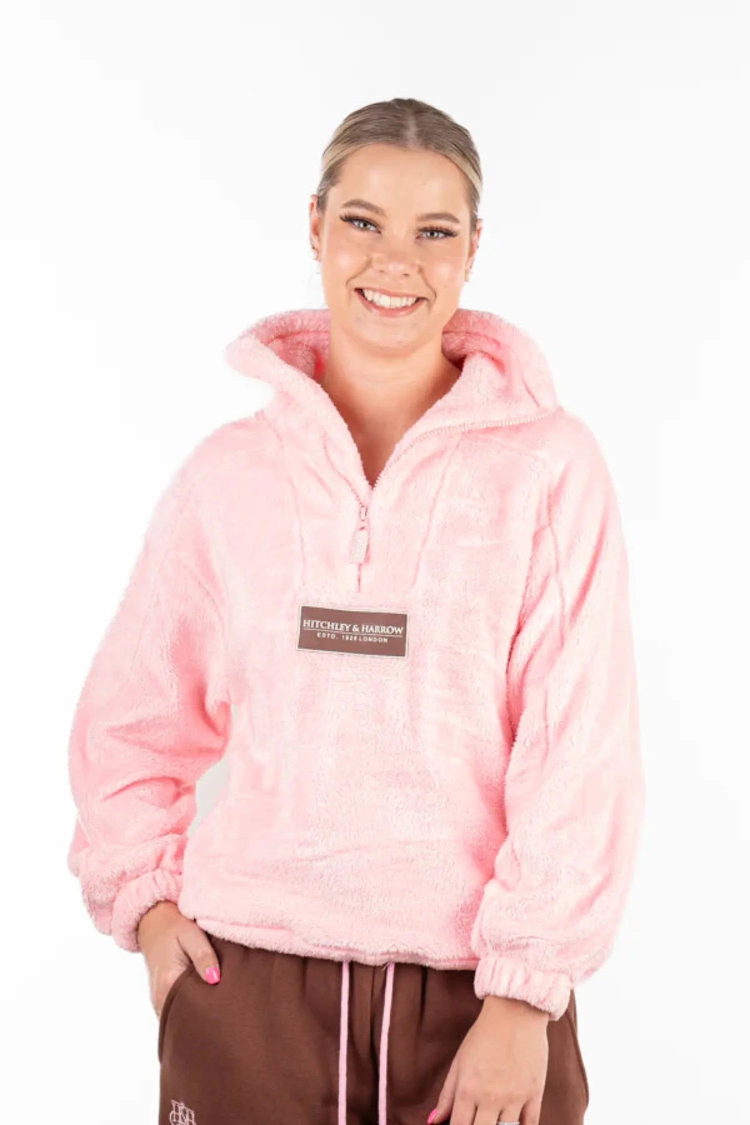 Hitchley and Harrow Womens Jumpers- Jackets - Vests Hitchley & Harrow Jumper Womens Teddy