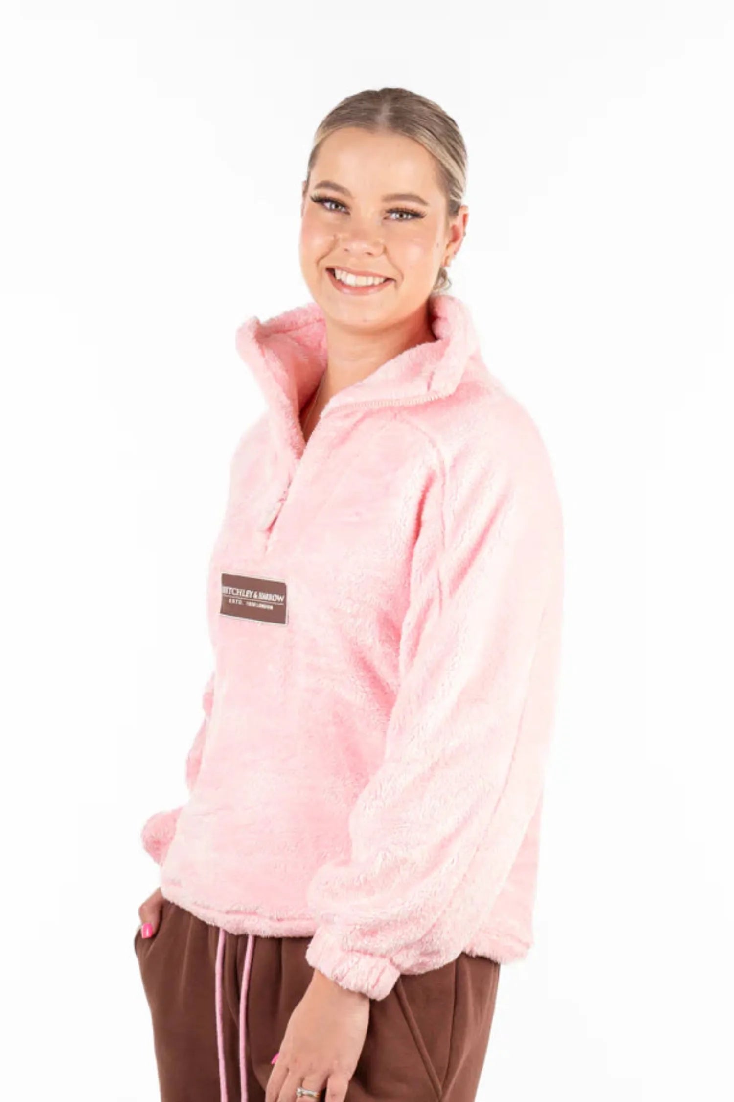Hitchley and Harrow Womens Jumpers- Jackets - Vests Hitchley & Harrow Jumper Womens Teddy