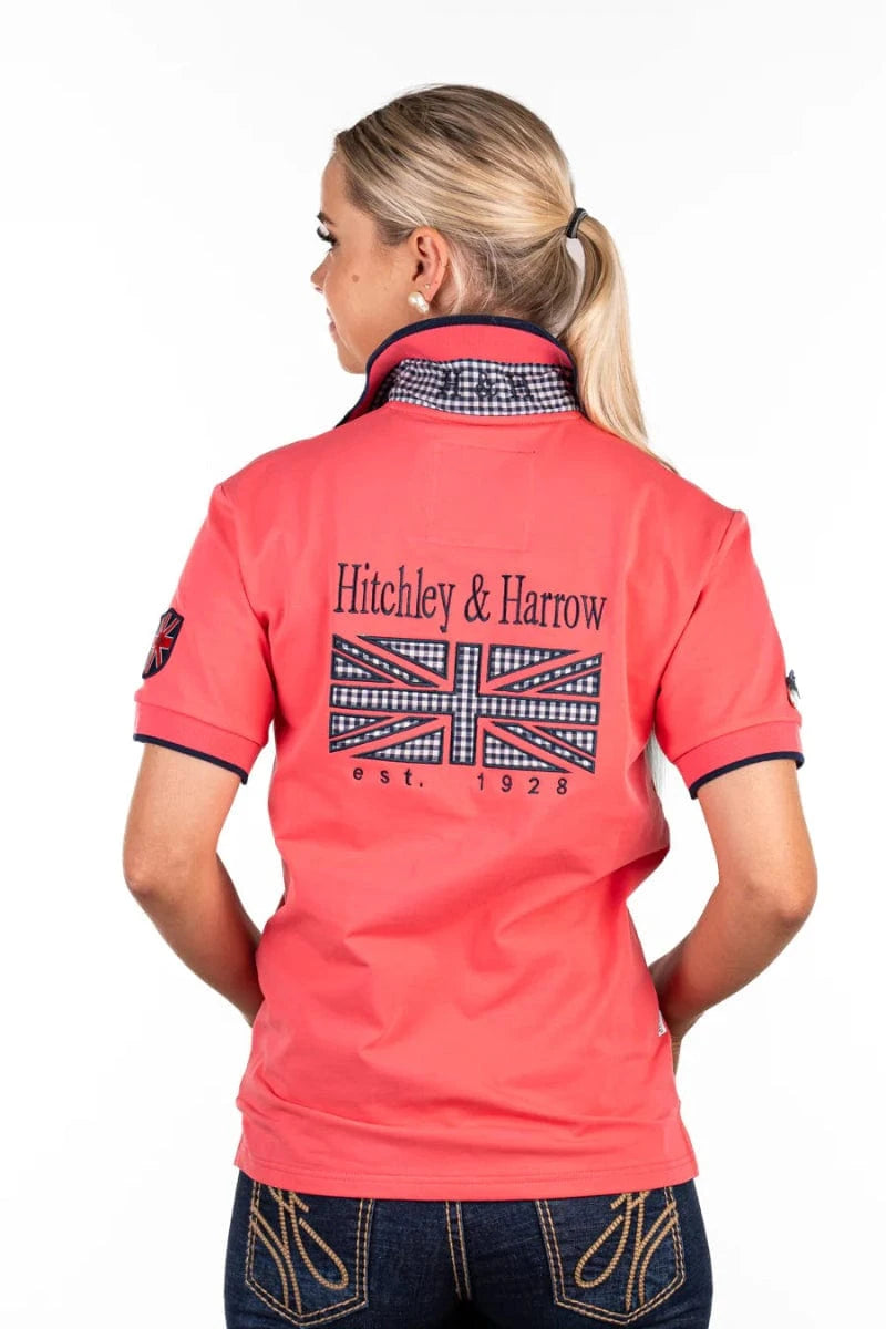 Hitchley and Harrow Womens Shirts Hitchley & Harrow Polo Womens Loose Fit