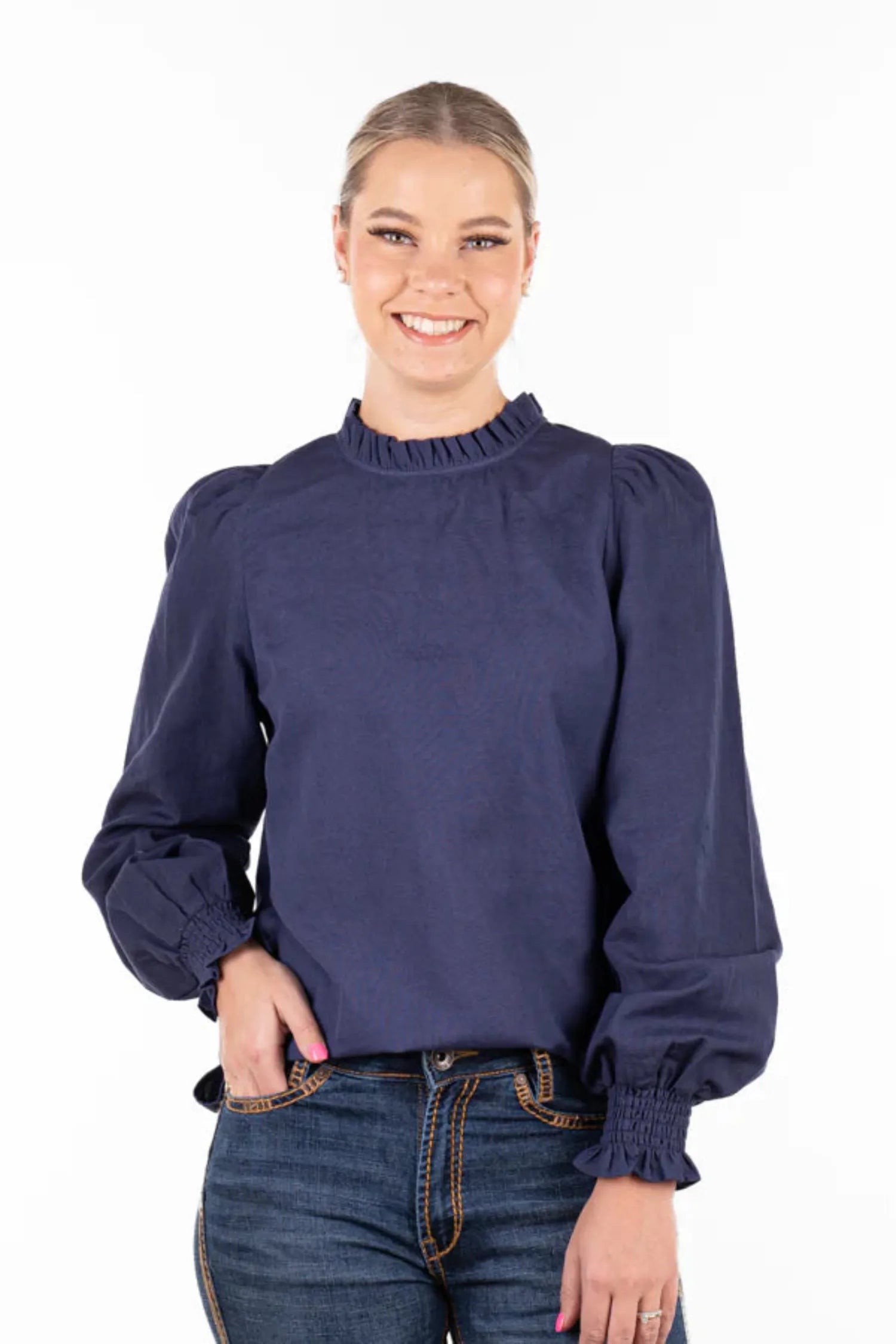 Hitchley and Harrow Womens Shirts Hitchley & Harrow Shirt Womens Linen