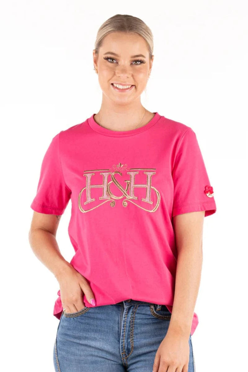 Hitchley and Harrow Womens Shirts Hitchley & Harrow Tee Womens Logo