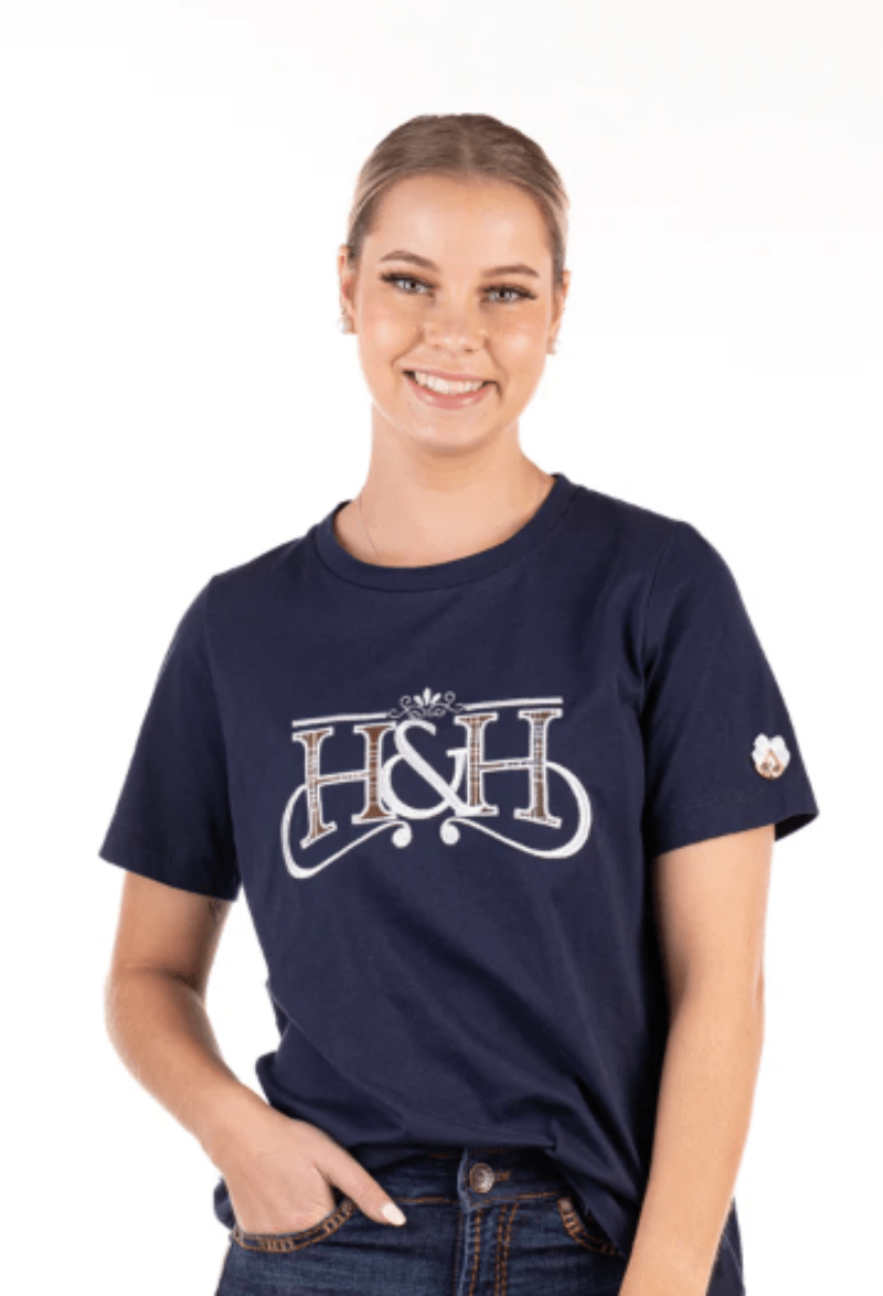 Hitchley and Harrow Womens Shirts Hitchley & Harrow Tee Womens Logo