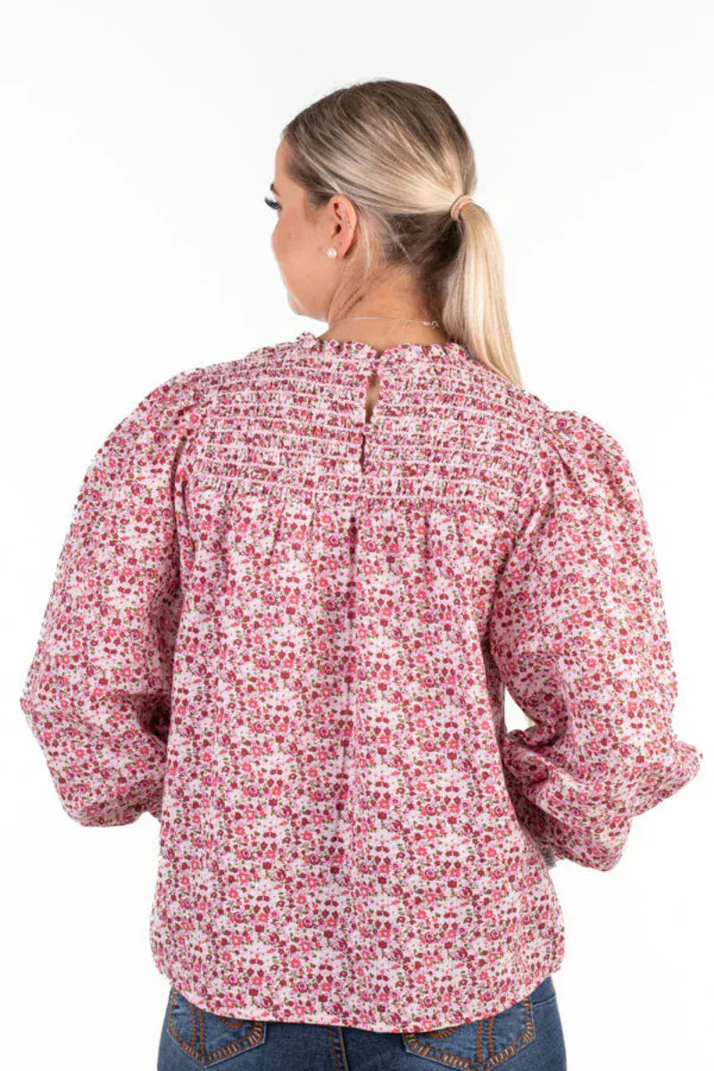 Hitchley and Harrow Womens Shirts Hitchley & Harrow Top Womens Floral