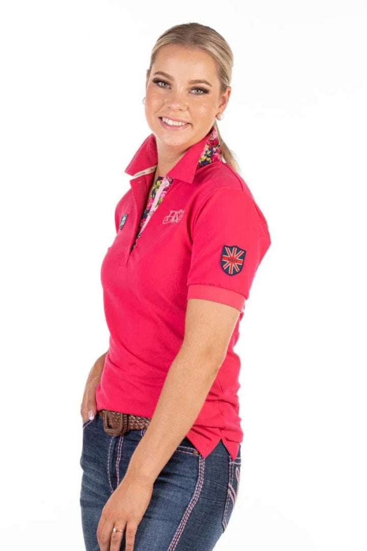 Hitchley and Harrow Womens Tops Hitchley & Harrow Polo Womens Fitted