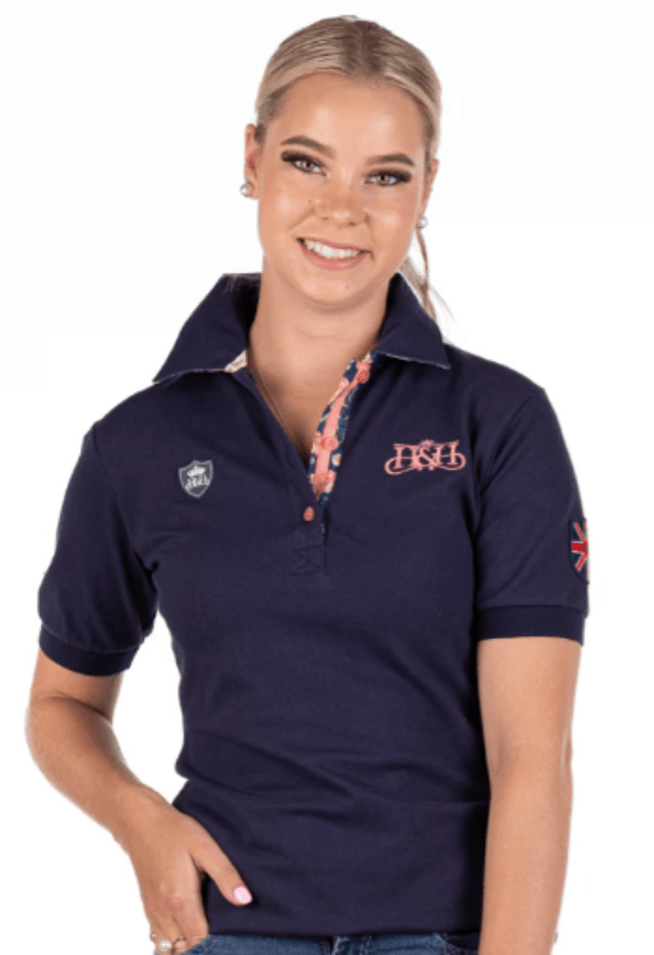 Hitchley and Harrow Womens Tops Hitchley & Harrow Polo Womens Fitted