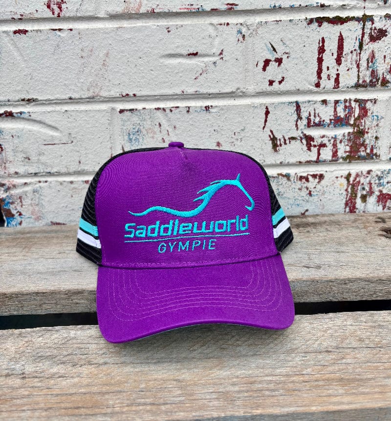 Hold Your Horses Caps Assorted Gympie Saddleworld Ponytail Trucker Cap (TCGYMSADDLEPONY)
