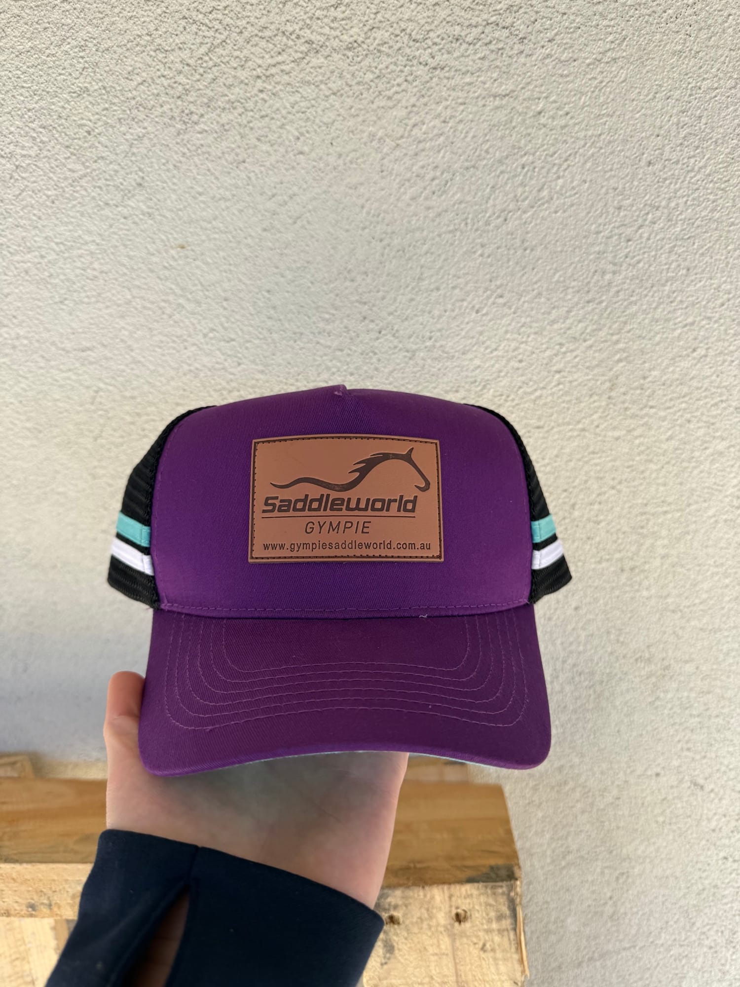 Hold Your Horses Caps Assorted Gympie Saddleworld Ponytail Trucker Cap (TCGYMSADDLEPONY)