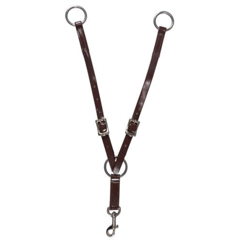 Horse Sense Breastplates & Martingales Brown Horse Sense Martingale Attachment