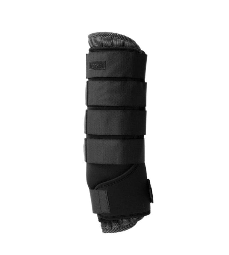 Horze Horse Boots - Bandages Pony / Black Horze Stable Wraps with Liners