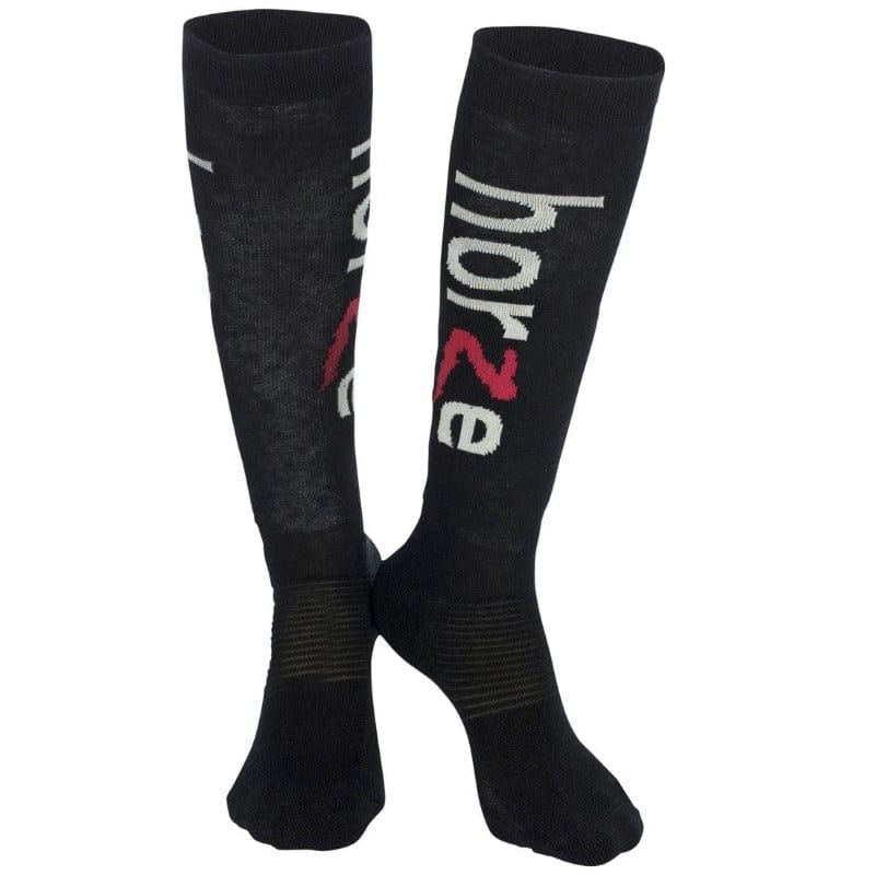 Horze Socks 36-41 / Black Horze Socks Tip Toe