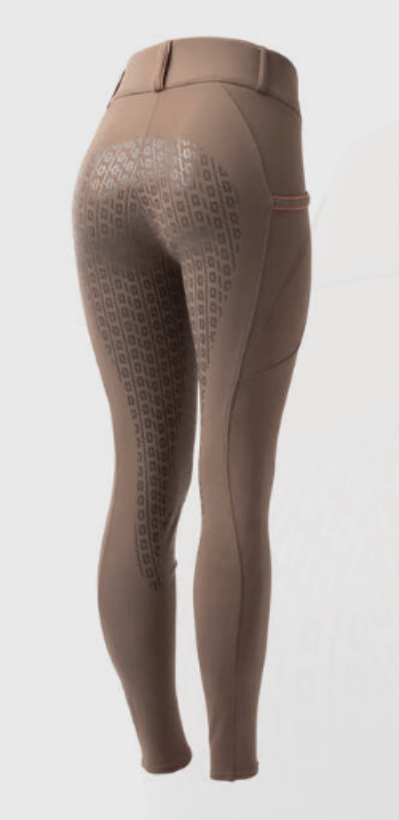 Horze Womens Jodhpurs & Breeches 10 / Brown Horze Breeches Womens Noelle Full Grip