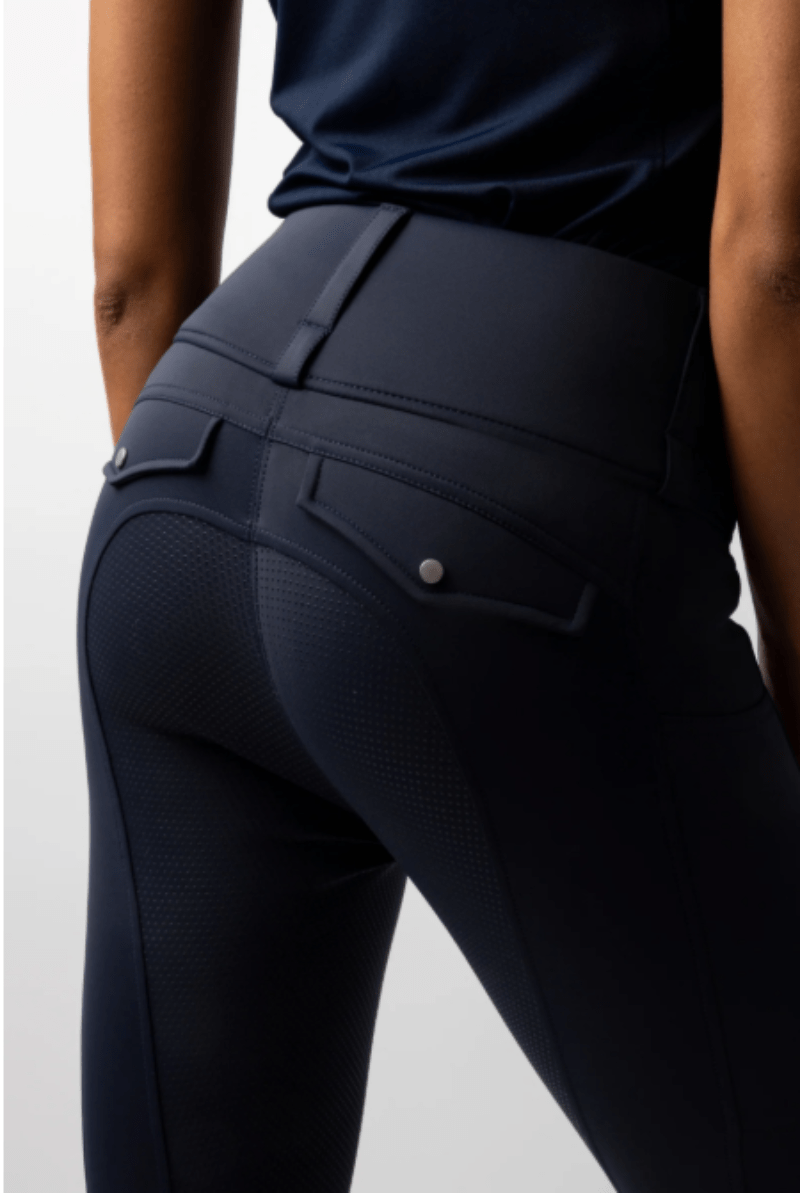 Horze Womens Jodhpurs - Breeches Horze Tights Womens Anya Hybrid Full Grip